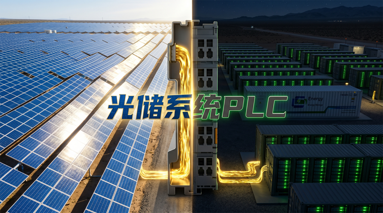 在光伏储能系统中，，，，，，，PLC若何实现不变节造