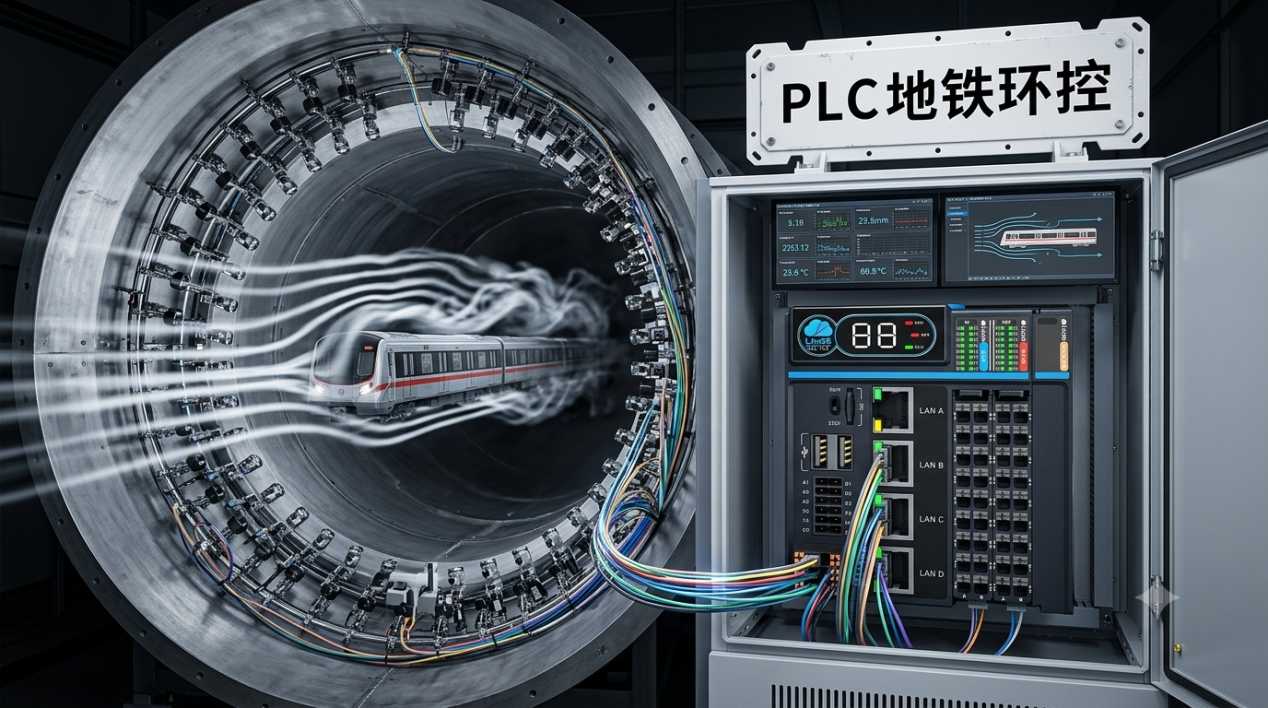 地铁环控系统中，，，，，，PLC若何实现精准节能节造
